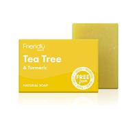 Friendly Soap Handmade Natural Tea Tree & Turmeric Soap (Case of 6)