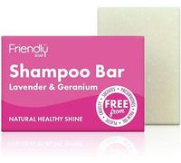 Friendly Soap Lavender & Geranium Shampoo Bar, 3 Pack (3 x 95g Bars)