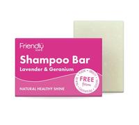 Friendly Soap Lavender & Geranium Shampoo Bar - 95g