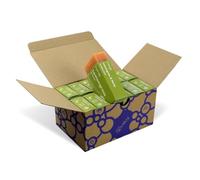 Friendly Soap - Lemongrass Natural Soap (12 x 95g), Plant-Based, Cruelty-Free, Made by Hand, No Preservatives or Sulphates, Recycled & Recyclable, Palm Oil Free, Cruelty Free, Essential Oils