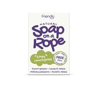 Friendly Soap Lemongrass - Natural Soap On A Rope 125g