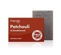 Friendly Soap Natural Handmade Patchouli and Sandalwood Soap (Case of 6)