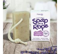 Friendly Soap - Natural Soap On A Rope - 'Classic' Lavender - 125g - 125g - Natural Handmade Soap on a Rope - 1