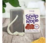 Friendly Soap - Natural Soap On A Rope - 'Woody' Patchouli & Sandalwood - 125g - 125g - Natural Handmade Soap on a Rope - 1