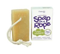 Friendly Soap Natural Zingy Lemongrass Soap On A Rope 125g