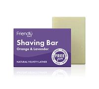 FRIENDLY SOAP Orange Lavender Shaving Bar, 95 GR