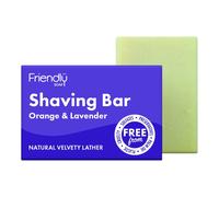 Friendly Soap Orange & Lavender Shaving Bar - 95g
