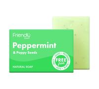 Friendly Soap Peppermint & Poppy Seed Bar Soap - 95g