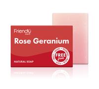 Friendly Soap Rose Geranium Soap Bar - 95g