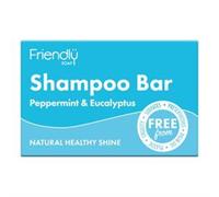 Friendly Soap Shampoo Bar - Peppermint & Eucalyptus 95g