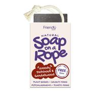 Friendly Soap Woody Patchouli & Sandalwood Soap on a Rope - 125g