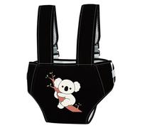Friendly Toddler Boosting Seat Fixing Belt with Secure Buckles Mount for Restaurant Highchairs Cartoon Design Secure Toddler Harness for Shopping