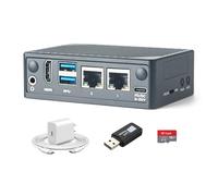 FriendlyElec NanoPi M5 Single Board Computer - Rockchip RK3576 SBC with HDMI, Dual GbE, M.2 NVMe and SDIO WiFi Socket, UFS 2.0 Storage Support (8GB RAM, with TF Card and Power Supply)