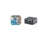 FriendlyElec NanoPi NEO3 Plus Mini Router OpenWRT, 1GB/2GB LPDDR4 RAM, Rockchip RK3528A SoC, Gigabit Ethernet, USB 3.0, eMMC Module Slot, FriendlyWrt/Linux OS (with Case,1+0GB,Standard)