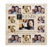 Friends 11 Photo Picture Frame Collage Keepsake Memories Sentiment Gift Stamp