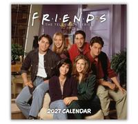 Friends 2027 Square Wall Calendar Official Licensed TV Series Calendar, Monthly Grid Layout, Iconic Friends Characters, Quotes & Moments, Large Square Format, Gift for Friends Fans