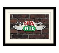 Friends 30 x 40 cm Central Perk Sign Mounted and Framed Print