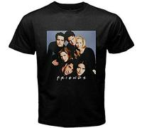 Friends 90s Best TV Series Show Men's T Shirt Size M Black