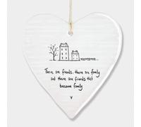 ‘Friends and Family’ Wobbly Hanging Heart