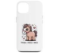 Friends And Horses Equals Magic Pony Love Case for iPhone 13
