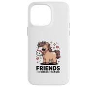 Friends And Horses Equals Magic Pony Love Case for iPhone 14 Pro Max