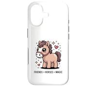 Friends And Horses Equals Magic Pony Love Case for iPhone 17