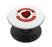 Friends & Beer Nothing To Fear (Funny Drinking Statement) PopSockets Adhesive PopGrip