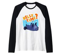 Friends. Belly Time? Raglan Baseball Tee