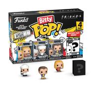 Friends Bitty POP! 4-Pack Phoebe (2,5 cm) - Mini Vinyl Figures - Rare Mystery Bitty Pop Included