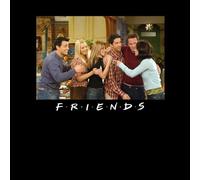 Friends Cast Shot Women's T-Shirt - Black - XS