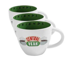 Friends Central Perk Coffee Cup 22oz, Multi Colour (Pack of 3)