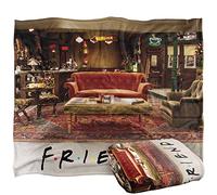 FRIENDS Central Perk Couch Officially Licensed Silky Touch Super Soft Throw Blanket 152 x 127 cm