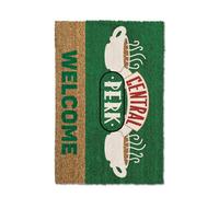 Friends Central Perk Door Mat Green/light Brown/white (One Size)