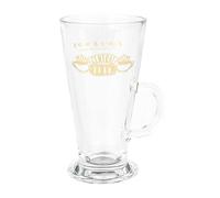 Friends Central Perk Latte Glass Clear
