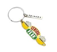 FRIENDS TV Show Central Perk Keyring - Bold Statement | Acotis - Zinc / Copper / Aluminium