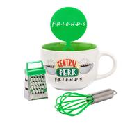 Friends Central Perk Mug And Stencil Set Green/white (One Size)