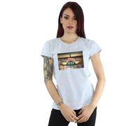 Friends Central Perk Photo Cotton T-Shirt In Grey Grey
