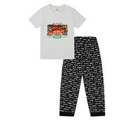 FRIENDS Central Perk Pyjamas for Girls Cafe TV Show Kids PJ Set Black White (14-15 Years)