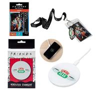 Friends Central Perk Wireless Charger, Central Perk Lanyard & ID/Document Holder Great Value Gift Set