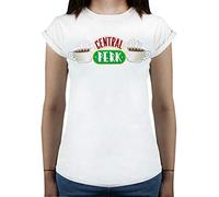 FRIENDS Central Perk Women's T-Shirt TV Show Sitcom Merchandise XL White