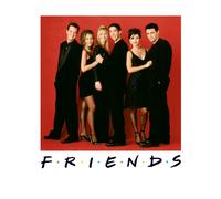 Friends Character Pose Men's T-Shirt - White - L