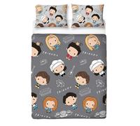 Friends Chibi Reversible Duvet Set | Size: Single Friends Multicolor Single