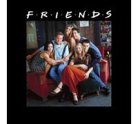 Friends Classic Character Men's T-Shirt - Black - S