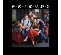 Friends Classic Character Women's T-Shirt - Black - S