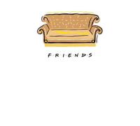 Friends Couch Sweatshirt - White - M - White