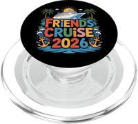 Friends Cruise 2026 Group Vacation Cruise Trip Art PopSockets PopGrip for MagSafe