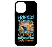 Friends Cruise Together Lasts Forever Funny Ship Cruise Trip Case for iPhone 12 mini