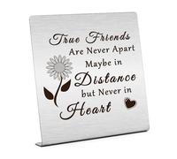 Friends Decor for Friend Friendship Gifts for Women Encouraging Gifts for Besties Friendship Desk Decor Going Away Gift Long Distance Gift for BFF Inspirational Office Decorations Graduation Gift