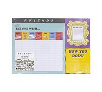FRIENDS Desk Planner Calendar, Weekly Desk Note Pad 52 Pages, Officially Licensed Merchandise