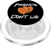 Friends Don't Lie Funny Waffle Phone grips Gift PopSockets PopGrip for MagSafe